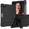Contrast Color Silicone + PC Combination Case with Holder, For iPad Pro 11, For iPad 5