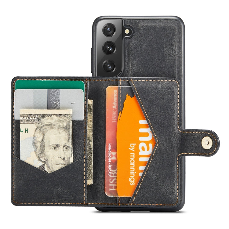 JEEHOOD Retro Magnetic Detachable Phone Case with Wallet & Card Slot & Holder, For Samsung Galaxy S22 5G, For Samsung Galaxy S22+ 5G, For Samsung Galaxy A33 5G, For Samsung Galaxy A53 5G