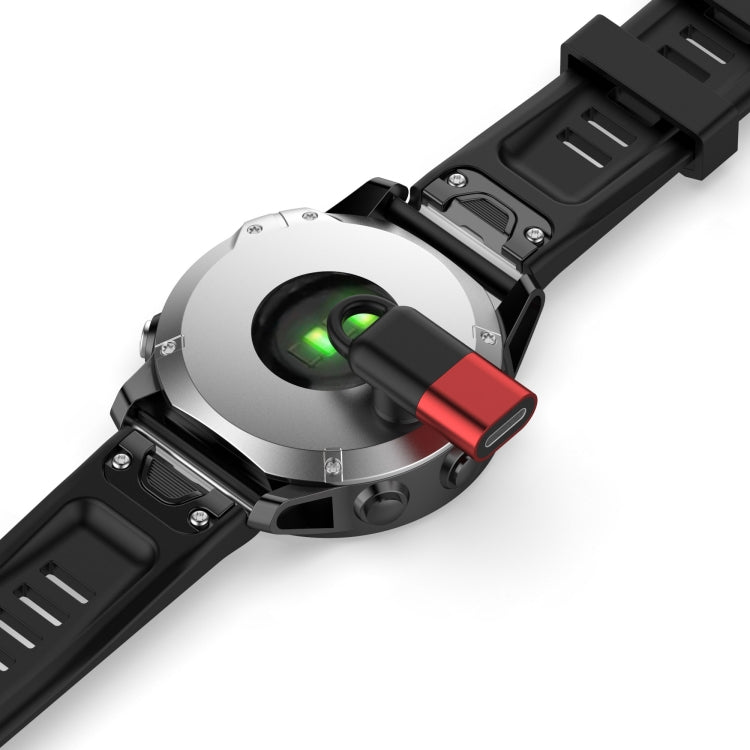 For Garmin 8 Pin Female Watch Charging Adapter(Red)