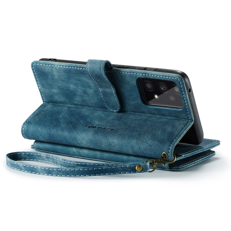 CaseMe C30 Multifunctional Phone Leather Case with Holder & Card Slot & Wallet, For Samsung Galaxy A53 5G