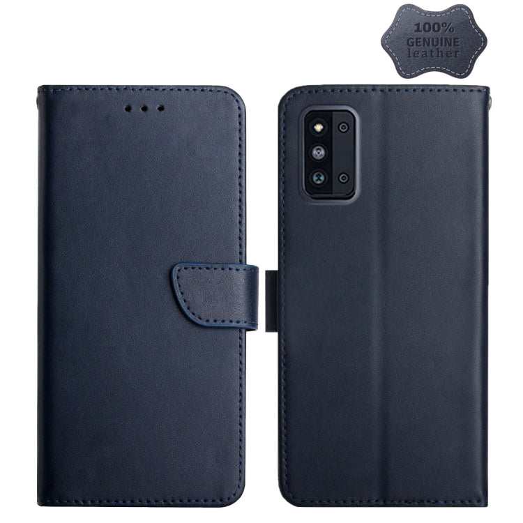 Genuine Leather Fingerprint-proof Horizontal Flip Phone Case, For Samsung Galaxy A91, For Samsung Galaxy F52 5G, For Samsung Galaxy J2 Prime, For Samsung Galaxy M10 / A10, For Samsung Galaxy M21 / M30s, For Samsung Galaxy M31, For Samsung Galaxy M51   ...