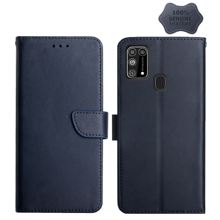 Genuine Leather Fingerprint-proof Horizontal Flip Phone Case, For Samsung Galaxy A91, For Samsung Galaxy F52 5G, For Samsung Galaxy J2 Prime, For Samsung Galaxy M10 / A10, For Samsung Galaxy M21 / M30s, For Samsung Galaxy M31, For Samsung Galaxy M51   ...