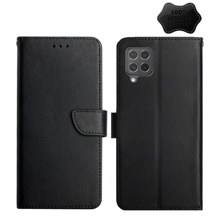 Genuine Leather Fingerprint-proof Horizontal Flip Phone Case, For Samsung Galaxy A91, For Samsung Galaxy F52 5G, For Samsung Galaxy J2 Prime, For Samsung Galaxy M10 / A10, For Samsung Galaxy M21 / M30s, For Samsung Galaxy M31, For Samsung Galaxy M51   ...