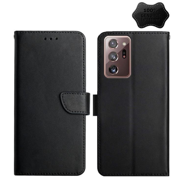 Genuine Leather Fingerprint-proof Horizontal Flip Phone Case, For Samsung Galaxy Note20 Ultra, For Samsung Galaxy S10, For Samsung Galaxy S10e, For Samsung Galaxy S10+, For Samsung Galaxy S20, For Samsung Galaxy S20 FE, For Samsung Galaxy S20+         ...