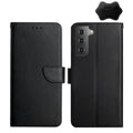 Genuine Leather Fingerprint-proof Horizontal Flip Phone Case, For Samsung Galaxy S22 5G, For Samsung Galaxy S22+ 5G, For Samsung Galaxy S22 Ultra 5G