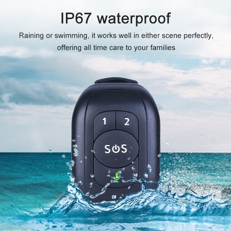 RF-V48 4G Waterproof Anti-lost GPS Positioning Smart Watch, Band B for North America, South America (Red)
