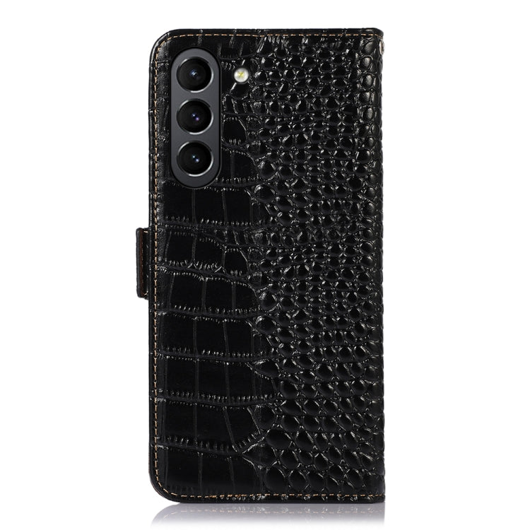 Crocodile Top Layer Cowhide Leather Phone Case, For Xiaomi 12 Pro, For Samsung Galaxy S22+ 5G, For Samsung Galaxy S22 Ultra 5G, For Samsung Galaxy S22 5G
