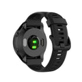 For Garmin Forerunner 945 Silicone Watch Band(Black)