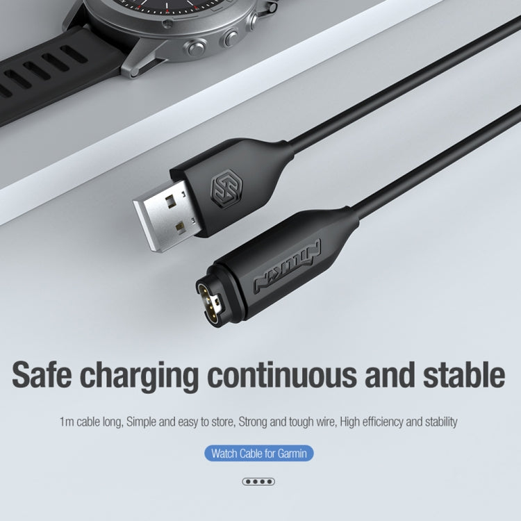 Smart Watch Charging Data Cable for Garmin, Cable Length: 1m