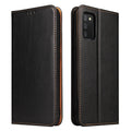 Fierre Shann PU Genuine Leather Texture Leather Phone Case, For Samsung Galaxy A02s, For Samsung Galaxy A13 5G, For Samsung Galaxy A33 5G, For Samsung Galaxy A53 5G, For Samsung Galaxy A73 5G, For Samsung Galaxy S21 FE 5G