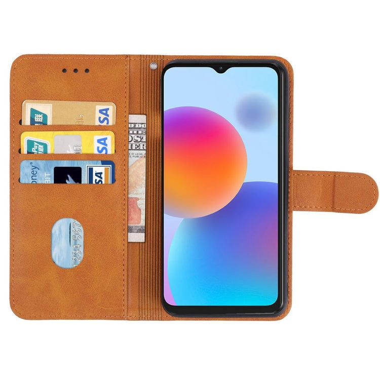 For ZTE Blade A72 5G 2022 Leather Phone Case(Brown)