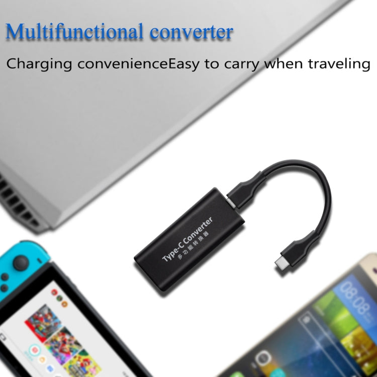 JORINDO 45W DC 7.9 x 5.5mm Female Socket to USB-C / Type-C Male Plug Power Adapter Converter For Notebook