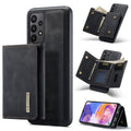 DG.MING M1 Series 3-Fold Multi Card Wallet + Magnetic Phone Case, For Samsung Galaxy A23 5G