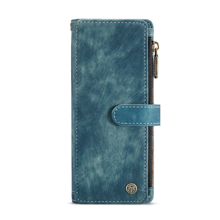 For Samsung Galaxy Z Fold3 5G CaseMe C30 Multifunctional Phone Leather Phone Case(Blue)
