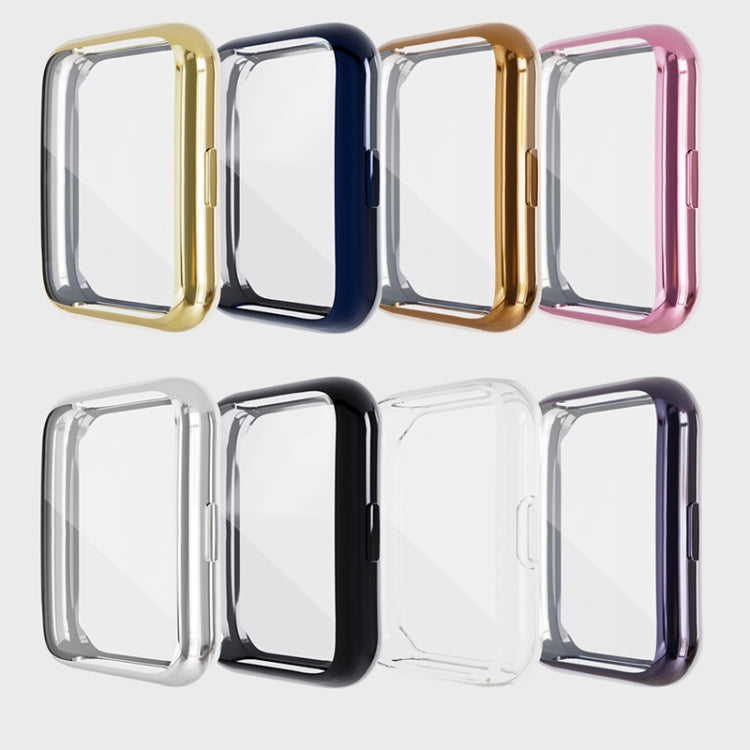 For Huawei Watch Fit 2 TPU Electroplating Watch Protective Case(Transparent)