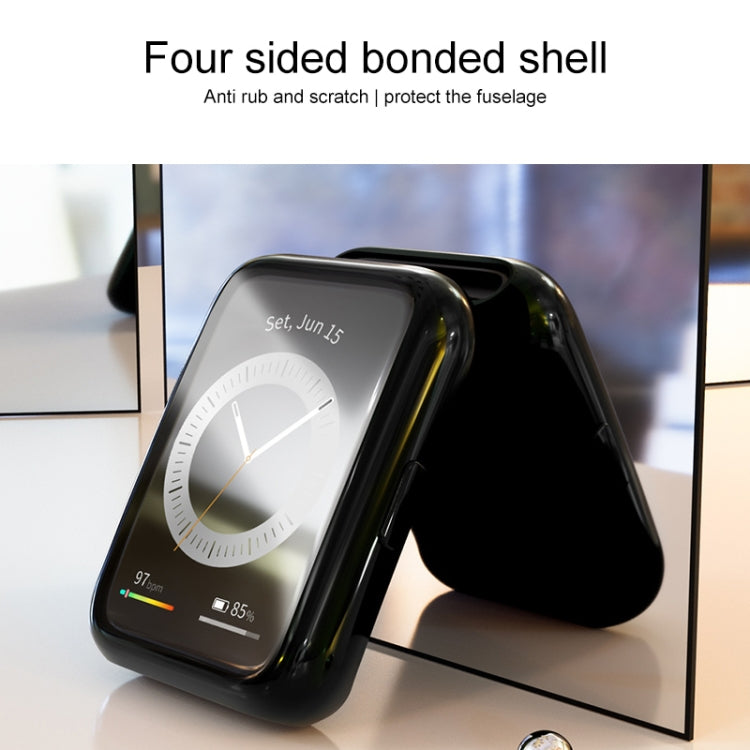 For Huawei Watch Fit 2 TPU Electroplating Watch Protective Case(Metal)