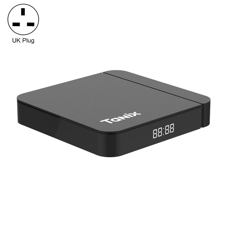 Tanix W2 Amlogic S905 Quad Core Smart TV Set Top Box, RAM:4G+32G With Dual Wifi/BT(UK Plug)