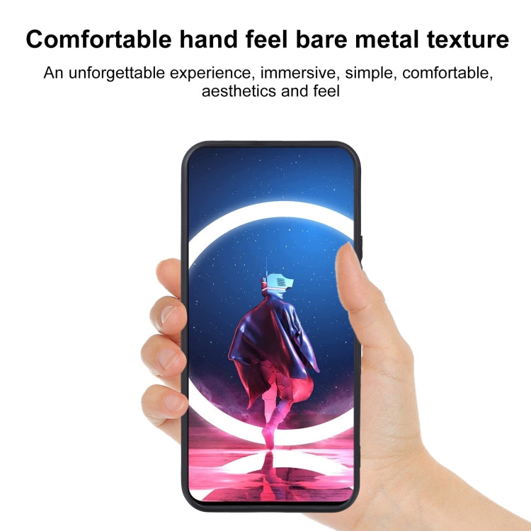 For ZTE nubia Red Magic 7S Pro TPU Phone Case(Black)