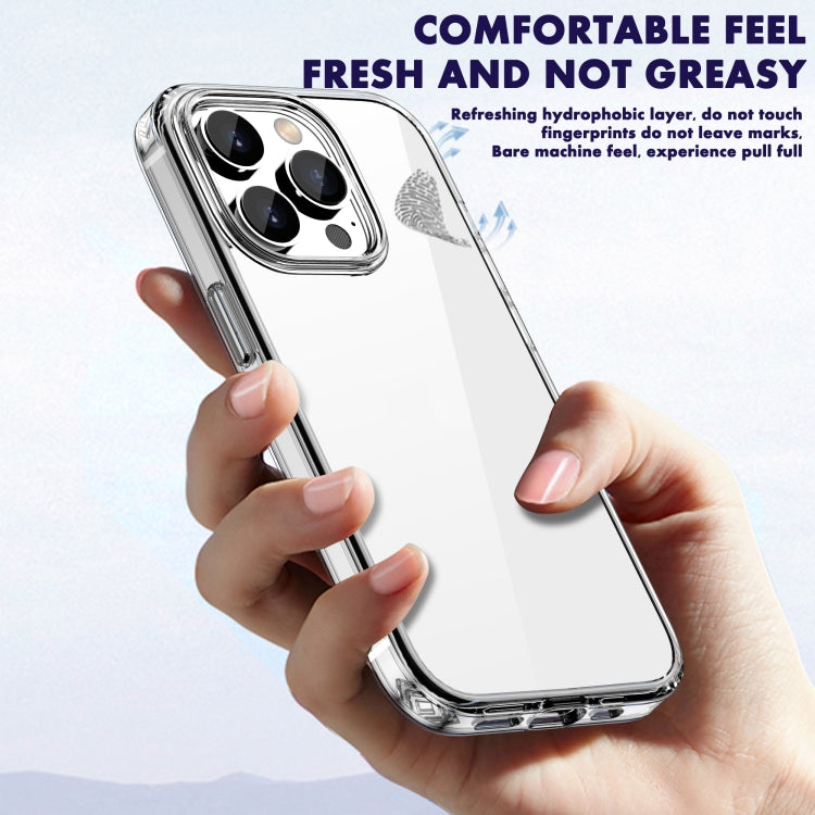 For iPhone 14 Pro Max Crystal Clear Shockproof Phone Case (Transparent)