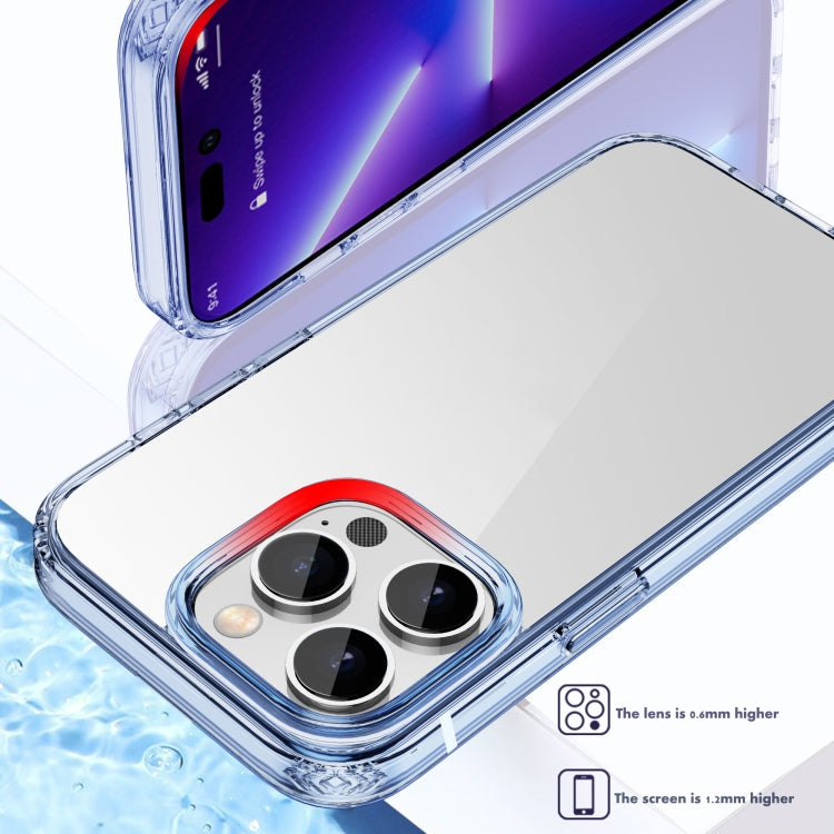 For iPhone 14 Pro Max Crystal Clear Shockproof Phone Case (Transparent)