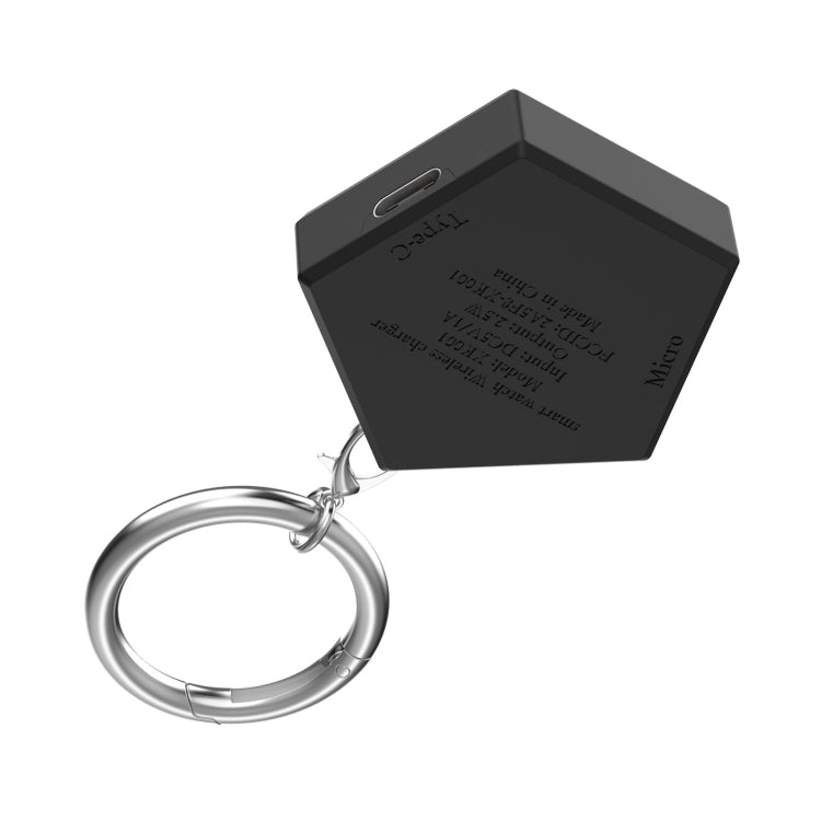 For Samsung Galaxy Watch5 / 5 Pro / 4 / 3 / Active 2 /  Active Portable Universal Smart Watch Charger(Black)