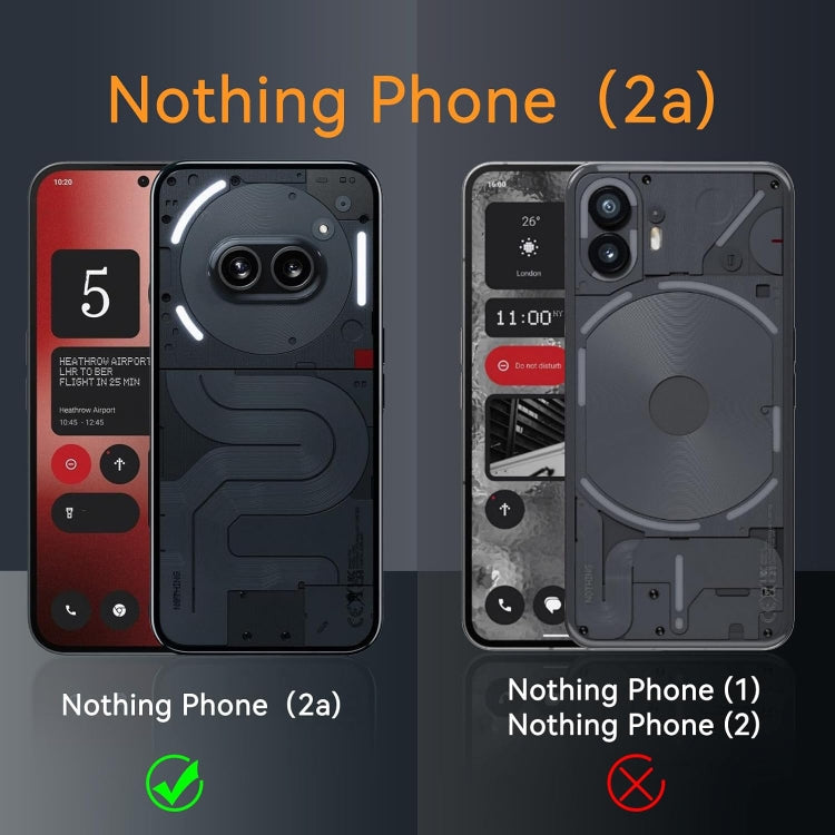 For Nothing Phone 2a All-inclusive Transparent Shockproof Phone Case