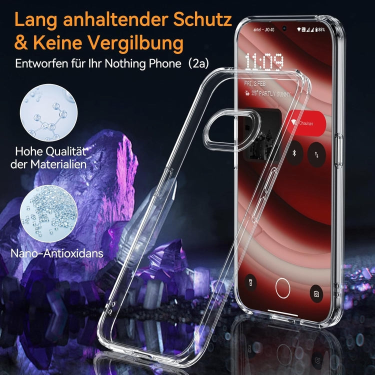 For Nothing Phone 2a All-inclusive Transparent Shockproof Phone Case