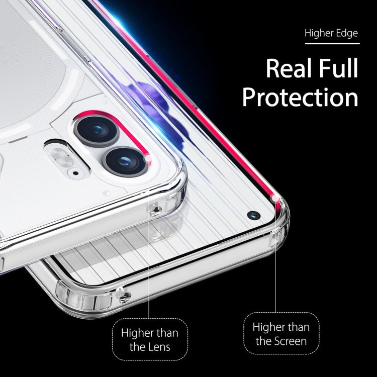 For Nothing Phone 2a All-inclusive Transparent Shockproof Phone Case
