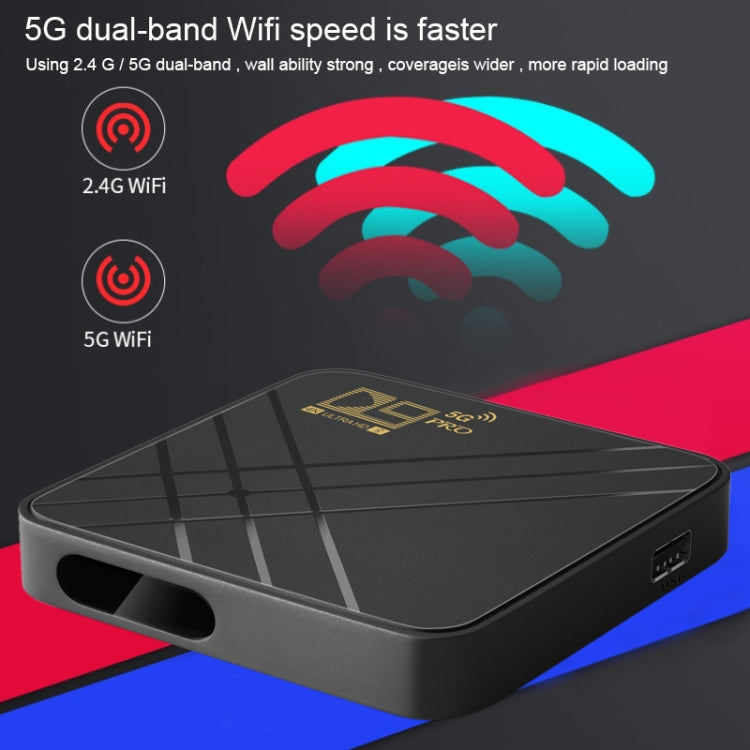 D9 PRO 2.4G/5G WIFI 4K HD Android TV Box, (US Plug)