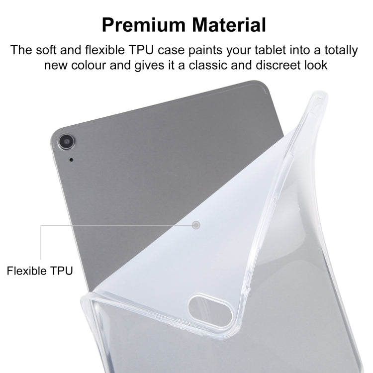 For Huawei MediaPad M6 8.4 / M6 Turbo 8.4 TPU Tablet Case(Frosted Clear)