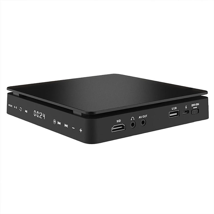 Kecag KC-708 2A Home Plug-in Mini HD DVD Player(Black)
