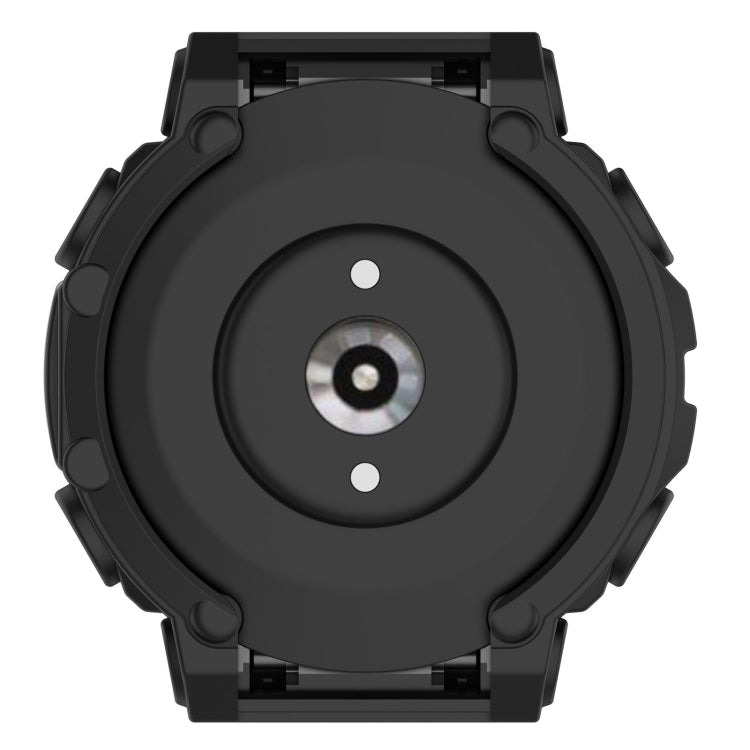 For Amazfit T-Rex 2 Armor Hollow TPU Watch Case(Black)