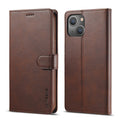 LC.IMEEKE Calf Texture Horizontal Flip Leather Case, For iPhone 14, For iPhone 14 Plus, For iPhone 14 Pro, For iPhone 14 Pro Max