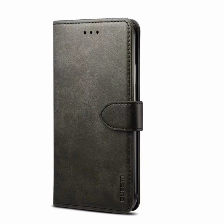 GUSSIM Business Style Horizontal Flip Leather Case with Holder & Card Slots & Wallet, For Galaxy A51
