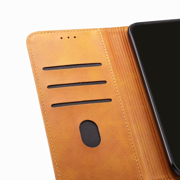 GUSSIM Business Style Horizontal Flip Leather Case with Holder & Card Slots & Wallet, For Galaxy A51