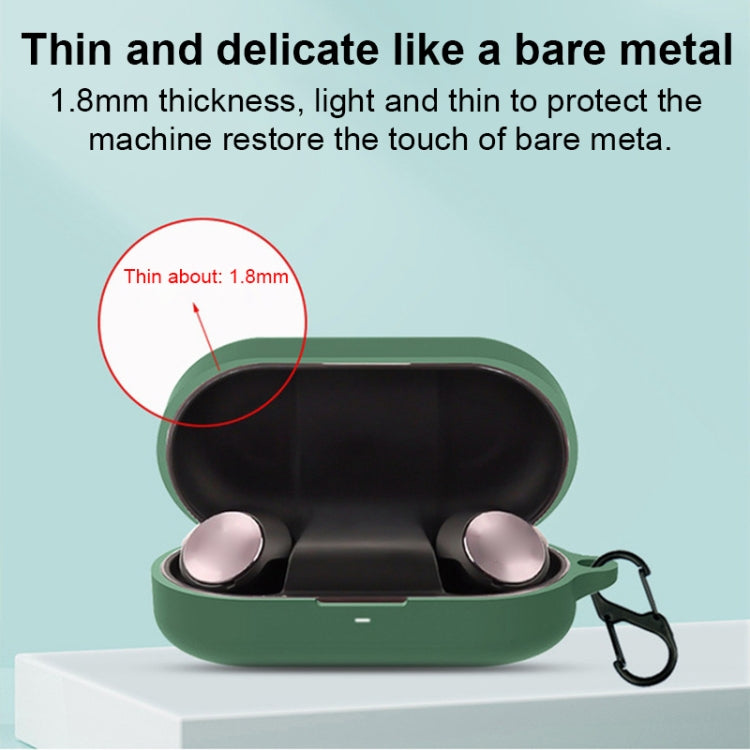EQ Silicone Bluetooth Earphone Cover with Carabiner, For B&O Beoplay, For B&O Beoplay EX