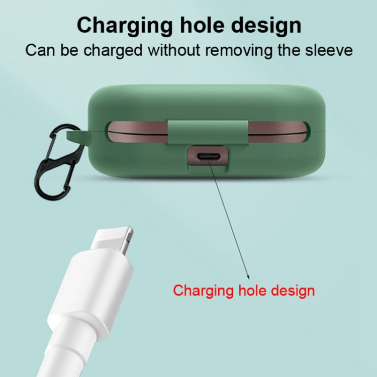 EQ Silicone Bluetooth Earphone Cover with Carabiner, For B&O Beoplay, For B&O Beoplay EX