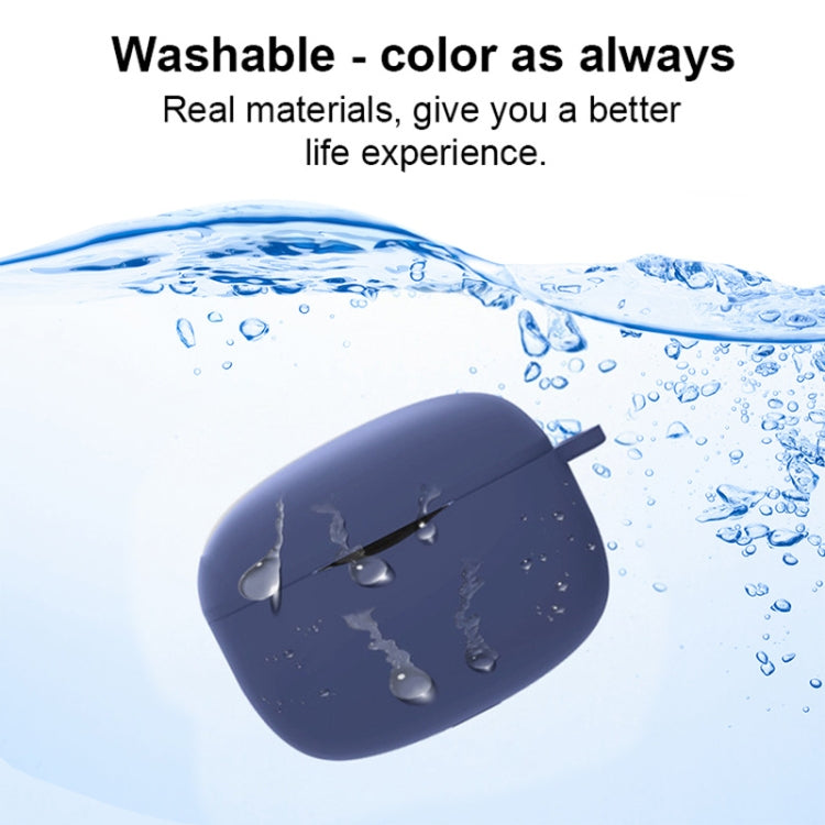 Pure Color Bluetooth Earphone Silicone Case, For SoundPEATS Air3 Pro