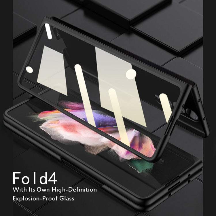 GKK Litchi Texture Card Slot Phone Case, For Samsung Galaxy Z Fold4 5G