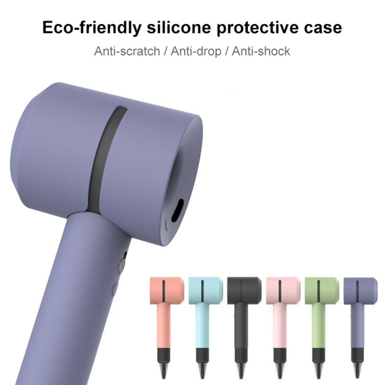 Hairdryer Shockproof Silicone Protective Case For Dyson(Coral Orange)