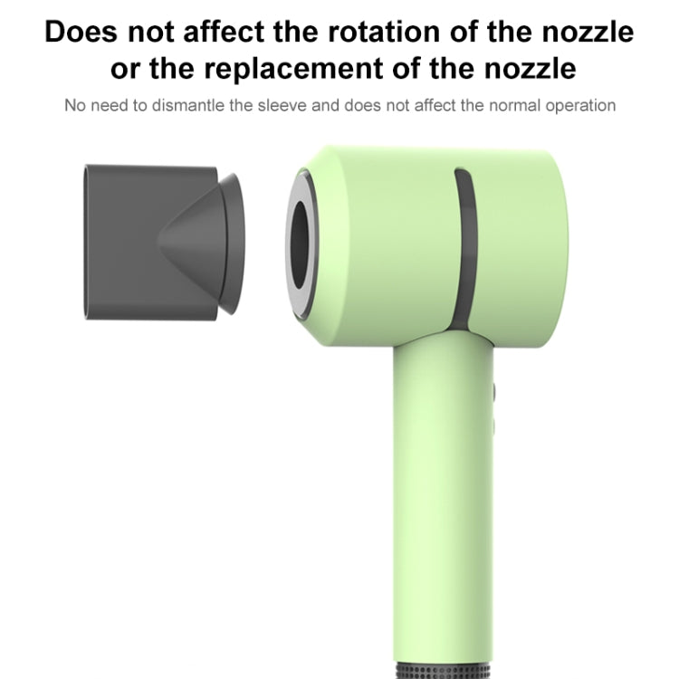 Hairdryer Shockproof Silicone Protective Case For Dyson(Coral Orange)