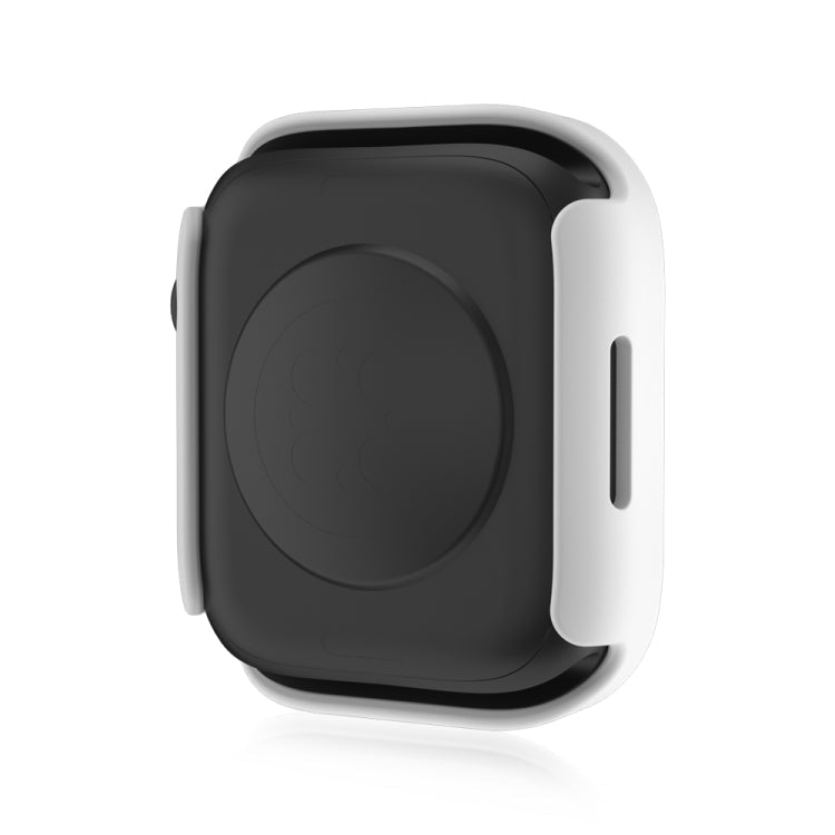Life Waterproof Frosted 2 in 1 PC Frame + Tempered Glass Protective Case, For Apple Watch Series 9 / 8 / 7 45mm, For Apple Watch Series 9 / 8 / 7 41mm