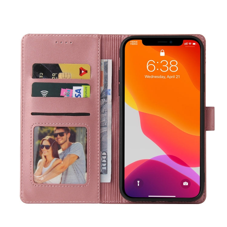 GQUTROBE Skin Feel Magnetic Leather Phone Case, For iPhone 12 Pro Max, For iPhone 12 / 12 Pro, For iPhone 12 mini, For iPhone 11 Pro Max