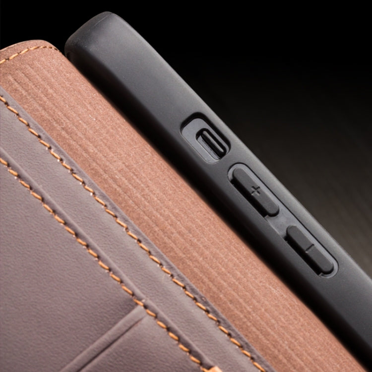 QIALINO Business Horizontal Flip PU Phone Case, For iPhone 14, For iPhone 14 Plus, For iPhone 14 Pro Max