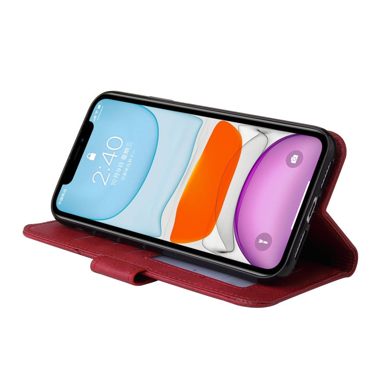 GQUTROBE Right Angle Leather Phone Case, For iPhone 11 Pro, For iPhone 11 Pro Max, For iPhone X / XS, For iPhone XR
