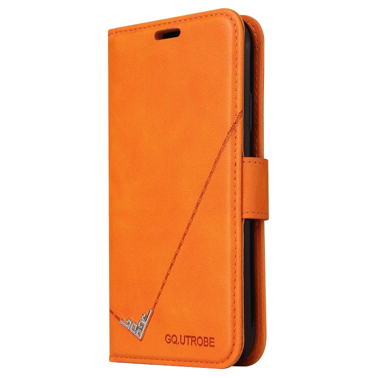 GQUTROBE Right Angle Leather Phone Case, For iPhone 7 / 8 / SE 2020 / SE 2022