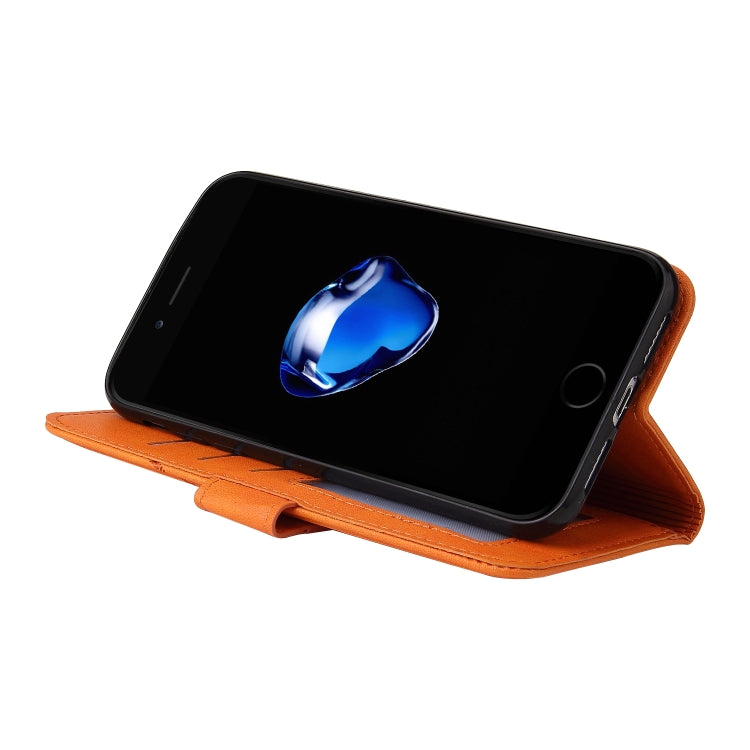 GQUTROBE Right Angle Leather Phone Case, For iPhone 7 / 8 / SE 2020 / SE 2022