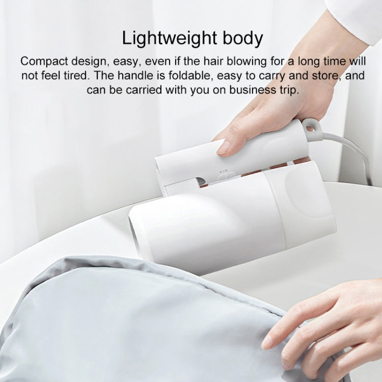 Original Xiaomi Mijia H100 Negative Ion Portable Electric Hair Dryer, US Plug, H100 (Pink)