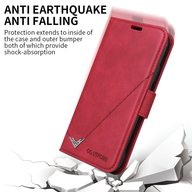 GQUTROBE Right Angle Leather Phone Case, For Samsung Galaxy S21 5G, For Samsung Galaxy S21+ 5G, For Samsung Galaxy S21 Ultra 5G, For Samsung Galaxy S22 5G