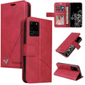 GQUTROBE Right Angle Leather Phone Case, For Samsung Galaxy S20 Ultra, For Samsung Galaxy S21 FE 5G, For Samsung Galaxy S20 FE, For Samsung Galaxy Note20